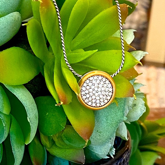 ⭐️SOLD⭐️Brighton MASSANDRA gold/silver Swarovski Crystal necklace bracelet Earri - Picture 7 of 16